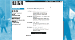 Desktop Screenshot of kino-utopia.de